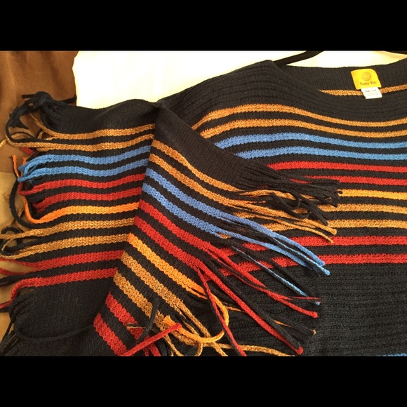 Multi-Colored Poncho - Picture 5 of 5